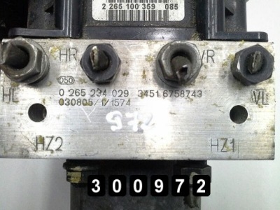 2004 bmw 5 series блок abs 0265234029 фото №1