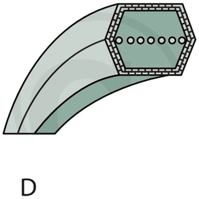 OPTIBELT РЕМЕНЬ ПОЛИКЛИНОВЫЙ ДВОЙНОЙ D 2212X13X10 HAA/AA