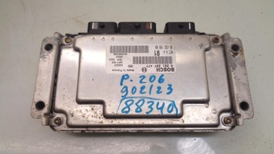 KOMPIUTERIS VARIKLIO PEUGEOT 206 1.6B 02R 9643218980 