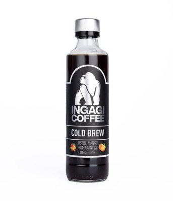 Kawa na zimno Cold Brew smakowa Ostre Mango z Pomarańczą 250 ml