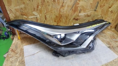 Лампа правая передняя toyota chr c-hr full led 17 фото №1