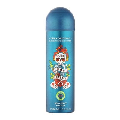 Cuba Wild Heart dezodorant spray 200ml