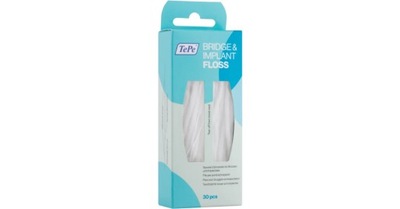 TePe Bridge&Implant Floss nić dentystyczna 30 szt.