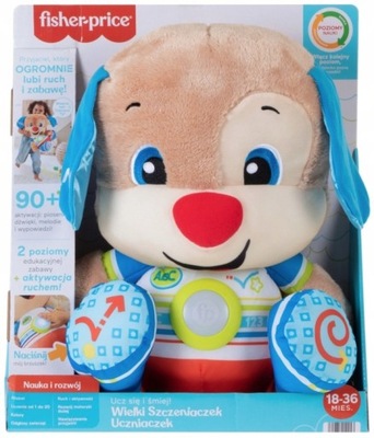 Fisher Price Wielki Szczeniaczek Uczniaczek HCJ17