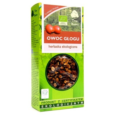 Owoc głogu Herbatka BIO 100g - Dary Natury