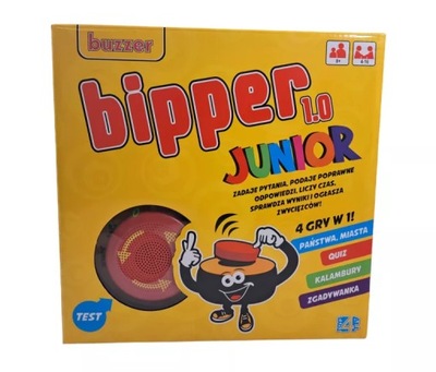 BUZZER BIPPER JUNIOR 4 GRY W 1 / 4-16 / 8+