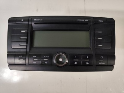 Радіо cd stream skoda octavia ii 1z0035161c фото №1