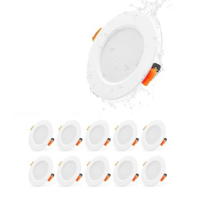 Zestaw 10 Reflektorów LED Wpuszczanych Sufitowych