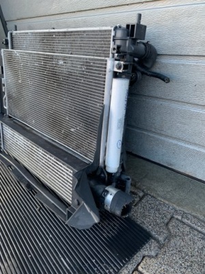 Opel mokka x комплект радиатор радиатор pas передний 1.6 cdti фото №1