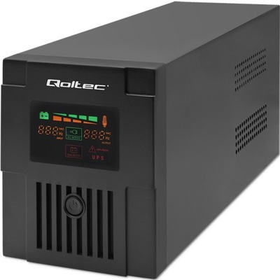 Qoltec Zasilacz awaryjny UPS Line Interactive Monolith 1000VA 600W