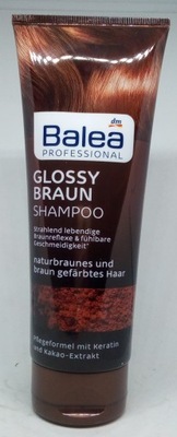 Balea Glossy Braun szampon do włosów brąz