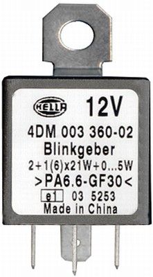 РЕЛЕ ПОВОРОТНИКОВ HELLA 4DM 003 360-021