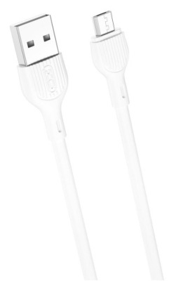 Kabel USB Micro-USB Mikro 1 m 2A do Ładowarki Telefonu Micro USB Biały