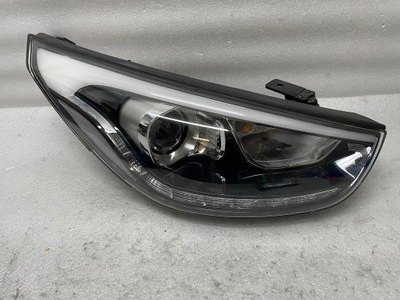 ФАРА ПРАВЕ ПЕРЕДНЯ HYUNDAI IX35 РЕСТАЙЛ LED (СВІТЛОДІОД) ПРАВА ПЕРЕД ЛІНЗА