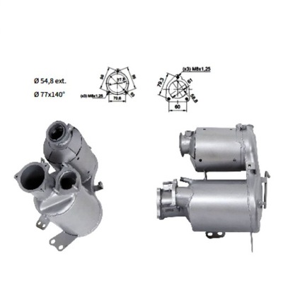 Фільтр часток твердих dpf - audi a4 a5 a6 q5 - 2.0tdi 1968ccm фото №1