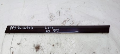 Молдинг левый задняя audi a3 8p 8p3853699b lz9y фото №1