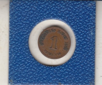 Niemcy-Cesarstwo 1 Pfennig 1893 F