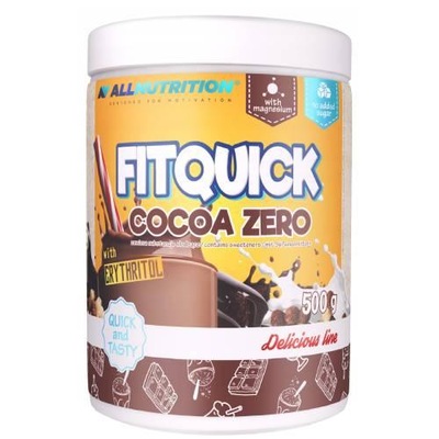 ALLNUTRITION Fitquick Napój kakaowy z magnezem, bez dodatku cukru, 500g