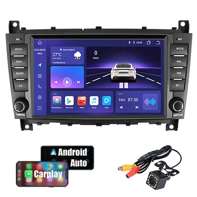 RADIO ANDROID GPS MERCEDES PETROL CLK W209 CLC W203  