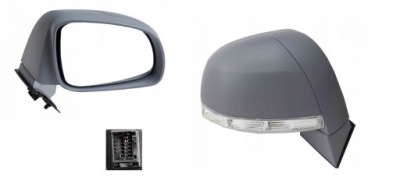 Зеркало правое ele skł ele chevrolet captiva 11- фото №1