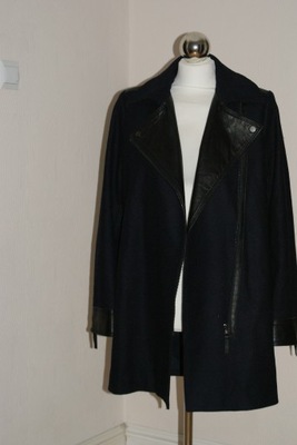 MNG Mango Leather Eksklusiv luksusowy płaszcz. Jak nowy.
