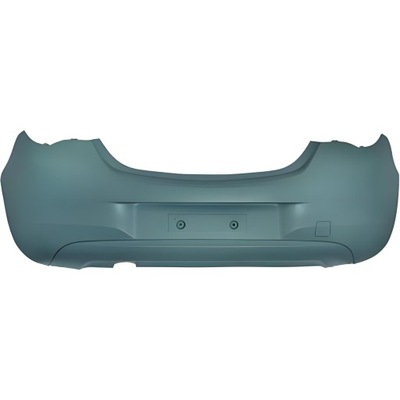 Бампер do opel corsa e 3/5 trg. 15-19 фото №1