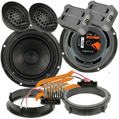 HERTZ ESK CK 165 ALTAVOCES SEAT MII VW UP PARTE DELANTERA  