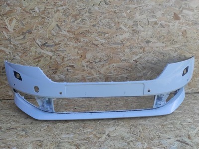 Бампер перед skoda fabia iii lift 6v0 фото №1