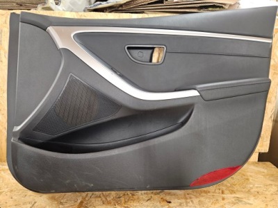 Обшивка двері правий перед hyundai i30 ii 12-17 eu шкіра фото №1