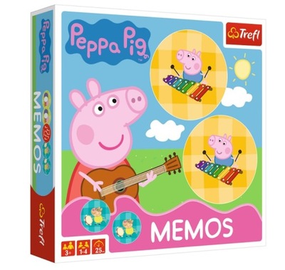 TREFL MEMOS ŚWINKA PEPPA 01893