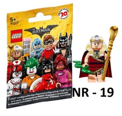 LEGO 71017 MINIFIGURES KRÓL TUT - NR 19