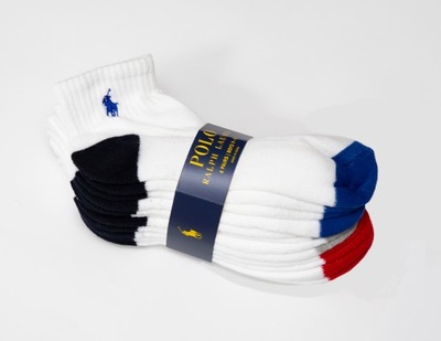 Skarpety dziecięce POLO Ralph Lauren rozm. 39-42 6-PAK