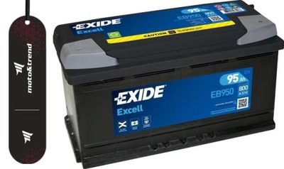 АКУМУЛЯТОР EXIDE EXCELL P+ 95AH/800A EB950