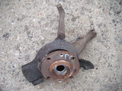 Fiat seicento 0.9 97-10 поворотний кулак ступиця правий перед фото №1