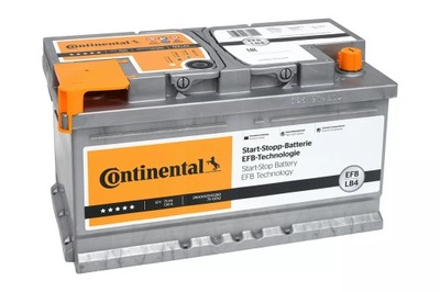 CONTINENTAL 2800012005280 AKUMULIATORIUS 12V 75AH 730A EFB LB4 