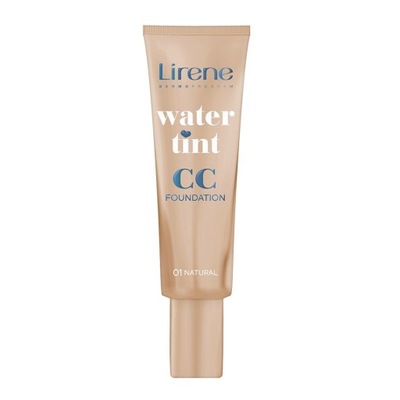 Water Tint CC Foundation podkład do twarzy 01 Natural 25ml Lirene