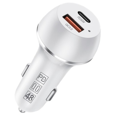 ŁADOWARKA SAMOCHODOWA USB-C / usb-a 48W