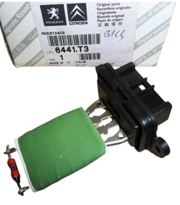 RESISTENCIA SOPLADORES 6441T3 CITROEN JUMPER II FIAT ORIGINAL  