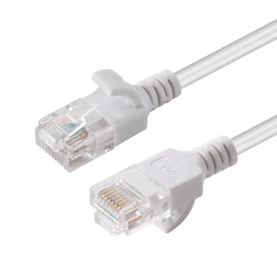 MicroConnect U/UTP CAT6A Slim 7.5M White