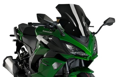 PUIG 20471N STIKLAS JUODA ARTIMŲJŲ ŠVIESŲ VALDIKLIS Z1000SX NINJA 1000SX 