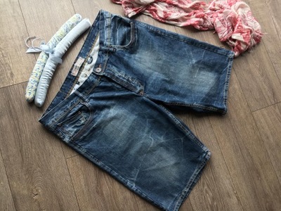 c&a spodenki jeansowe szorty męskie 56