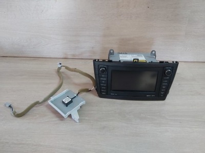 TOYOTA AVENSIS T27 RADIO NAVEGACIÓN CUADRO ANTENA GPS NAVI 86120-20A80  