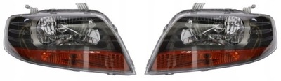 Daewoo kalos chevrolet aveo t200 фара лампа передняя комплект p+l фото №1