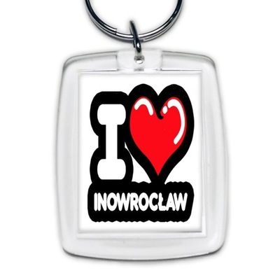 brelok kocham Inowrocław