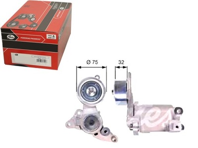 Gates t39135 натяжитель ремень клиновой многоручейковый фото №1