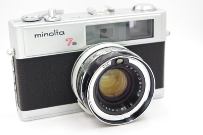 Minolta HI-MATIC 7s Rokkor-PF 45mm 1:1.8 Stan Rewelacja