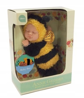 Anne Geddes śpiący bobas pszczółka laleczka