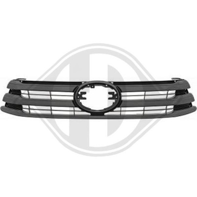 Решітка радіатора решітка радіатора решітка do toyota hilux 15- фото №1