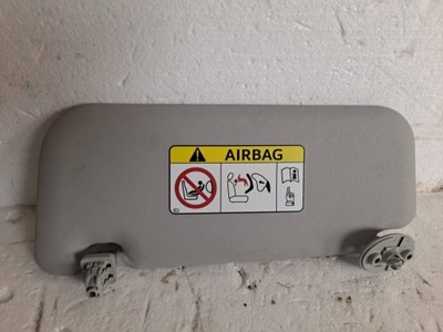 Козырёк защита солнцезащитная правый toyota yaris iv фото №1