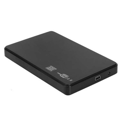 OBUDOWA DYSKU KIESZEŃ NA DYSK HDD SSD 2,5'' SATA ALUMINIUM